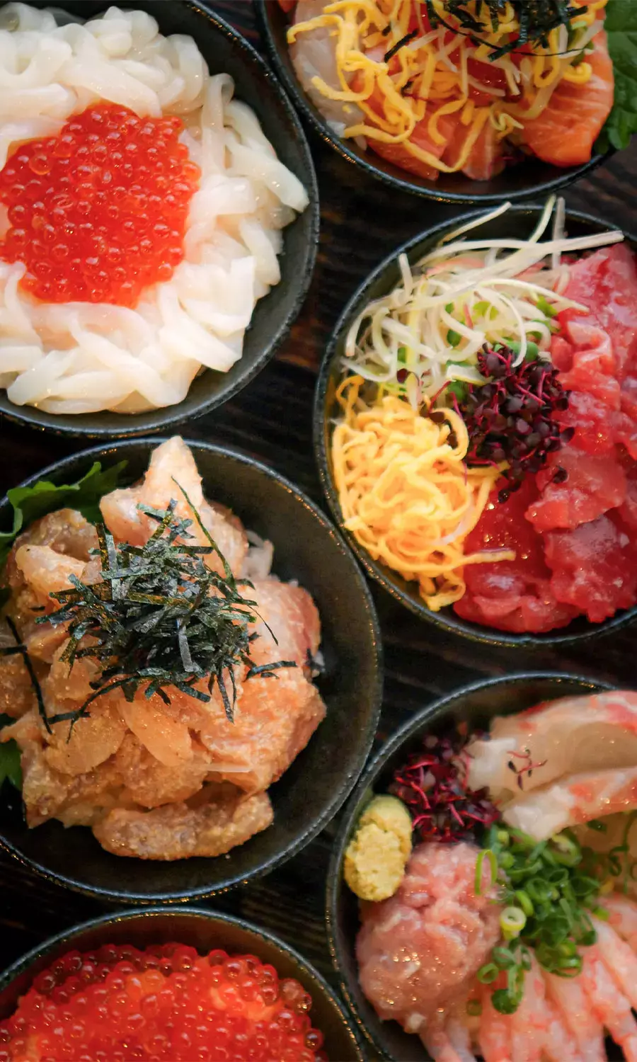 朝食 海鮮丼